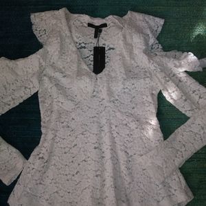 BCBG Max Azaria Lace Top